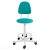 Кресло на винтовой опоре КР02/К (обивка цвет зеленый)