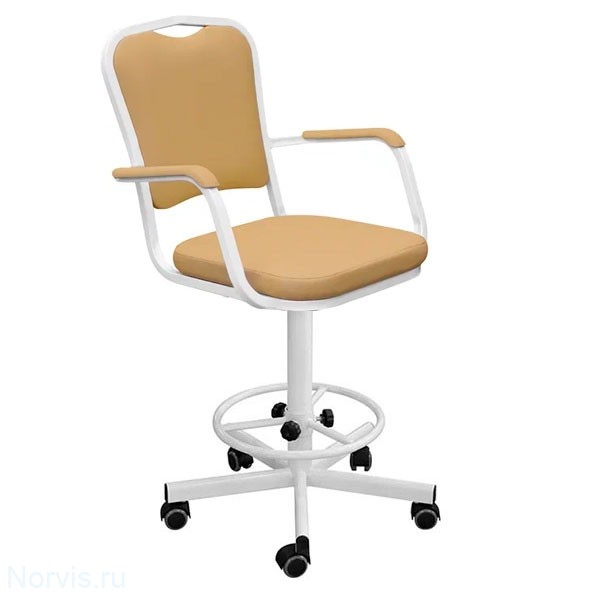Кресло винтовое КР02-1 (обивка цвет бежевый)
