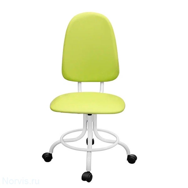 Кресло КР14/БП на винтовой опоре (обивка цвет светло-зеленый)