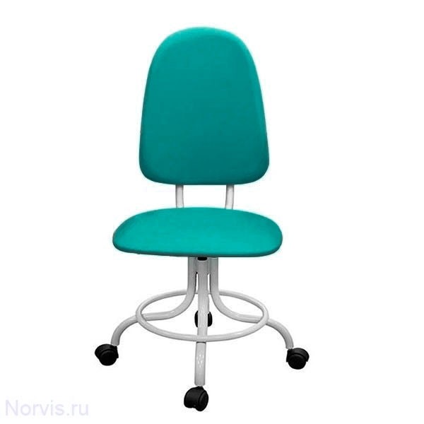 Кресло КР14/БП на винтовой опоре (обивка цвет зеленый)