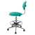 Кресло высокое КР12-В (обивка экокожа, цвет светло-зеленый)