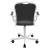 Кресло на винтовой опоре КР02-1/Н (обивка экокожа цвет черный)