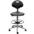 Кресло высокое КР12-В газлифт, опора (полиуретан цвет черный)
