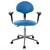 Кресло с подлокотниками КР12/П (обивка экокожа, цвет синий)