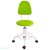 Кресло КР01 на винтовой опоре (обивка цвет светло-зеленый)