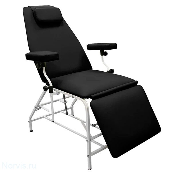 Донорское кресло ДР04 (обивка цвет черный)