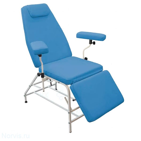 Донорское кресло ДР04 (т) мягкая обивка (обивка цвет синий)