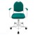 Кресло на винтовой опоре с подлокотниками КР15/П (обивка цвет серый)