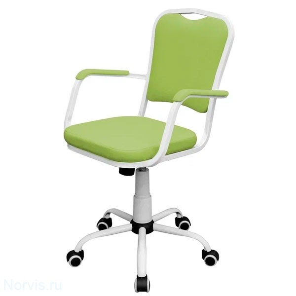 Кресло для медицинских учреждений КР09(1) обивка цвет светло-зеленый
