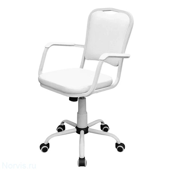 Кресло для медицинских учреждений КР09(1) обивка цвет белый