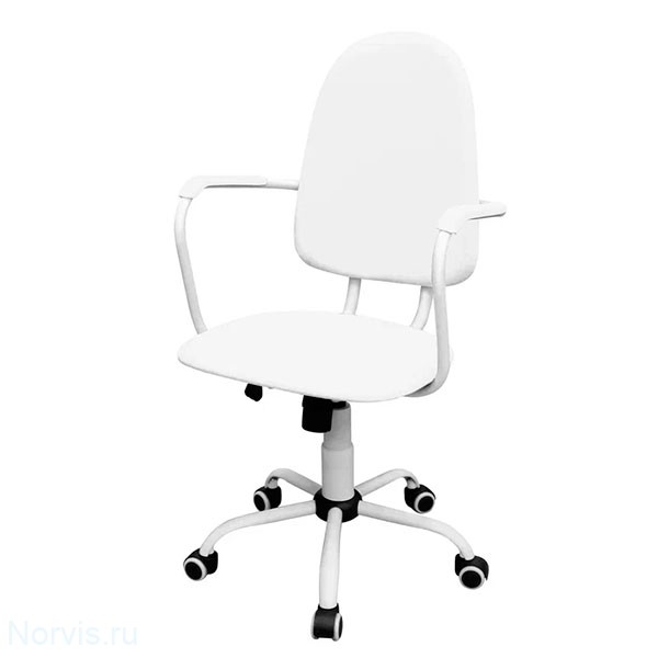 Кресло для медицинских учреждений КР14(1) обивка цвет белый