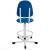 Кресло винтовое КР03 (обивка цвет синий)